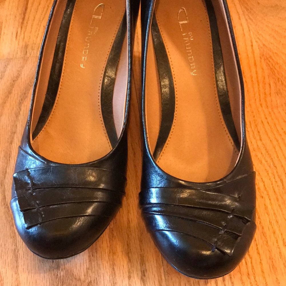 CL by Laundry Wedge Pumps
